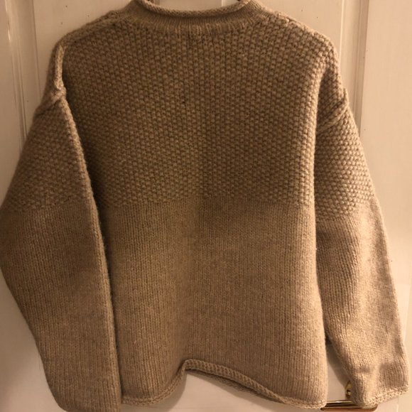 Vintage 90's Wool Calvin Klein Weave Pullover - Picture 6 of 7